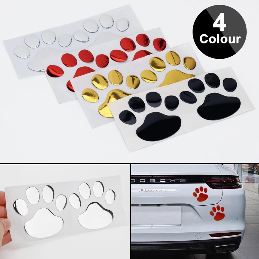 Glue For 3D Printing - 車用ステッカー デザイン パウ 3D 動物 犬