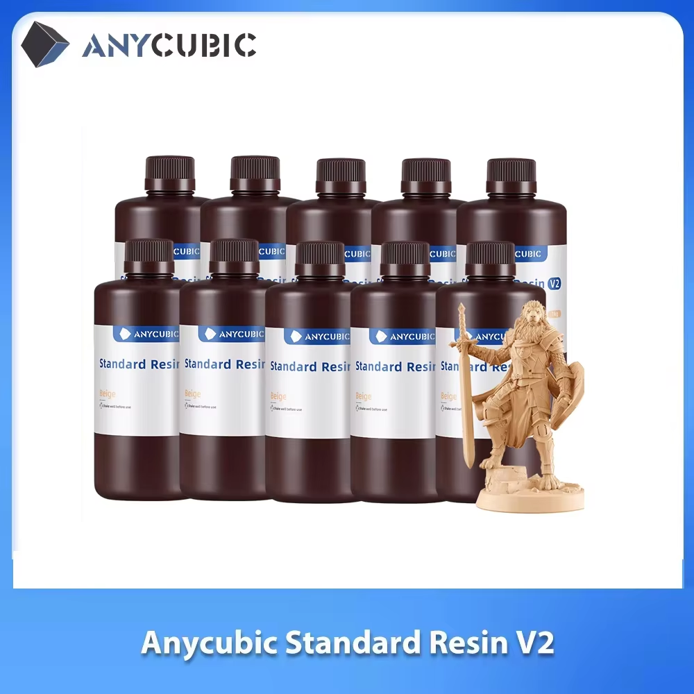 Glue For 3D Printing - ANYCUBIC 標準樹脂 V2 405nm UV 樹脂