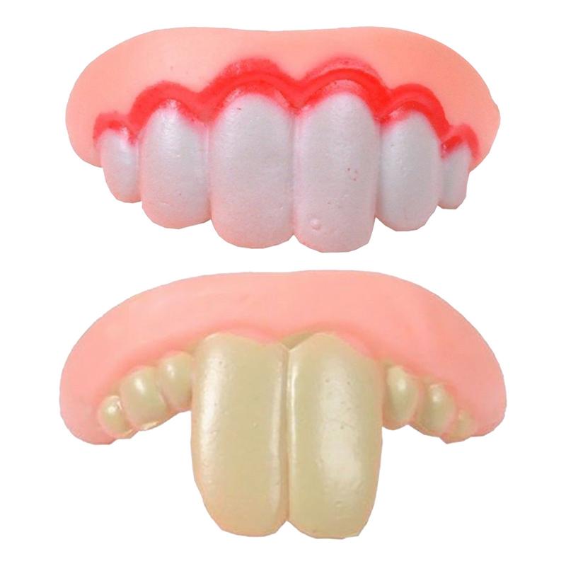 3D Printing Tooth - ペットコーギー犬入れ歯おもちゃウサギフロントバックティースカバー面白い子犬入れ歯ペット装飾コスプレハロウィンコスチューム