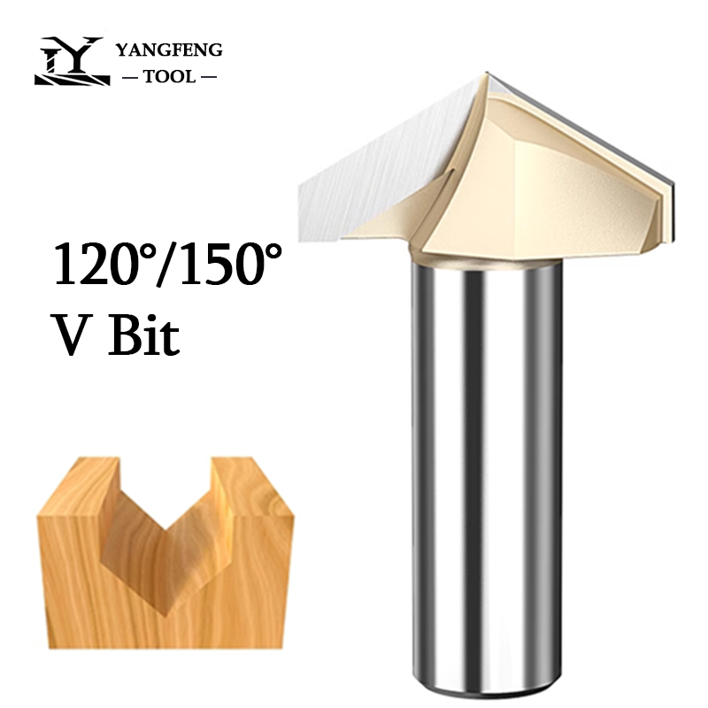 3D Printing Online - 120 150 度 V ビット 1/2