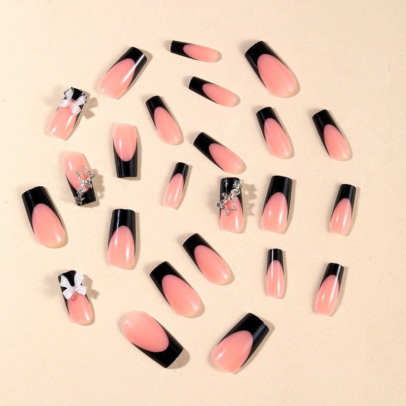 24個入りサマーロングプレスオンネイル、安価なミニマリストプ - 3D Printing Nails のレビューと価格
