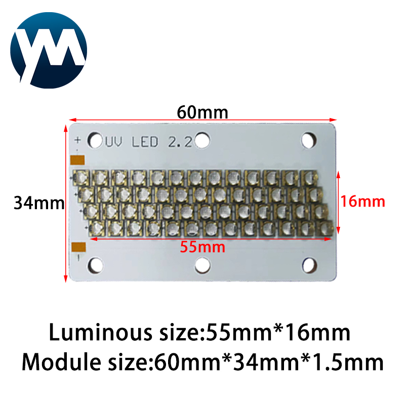 UV LED ライト 365nm UV 硬化ランプ 385n - Glue For 3D Printing のレビューと価格