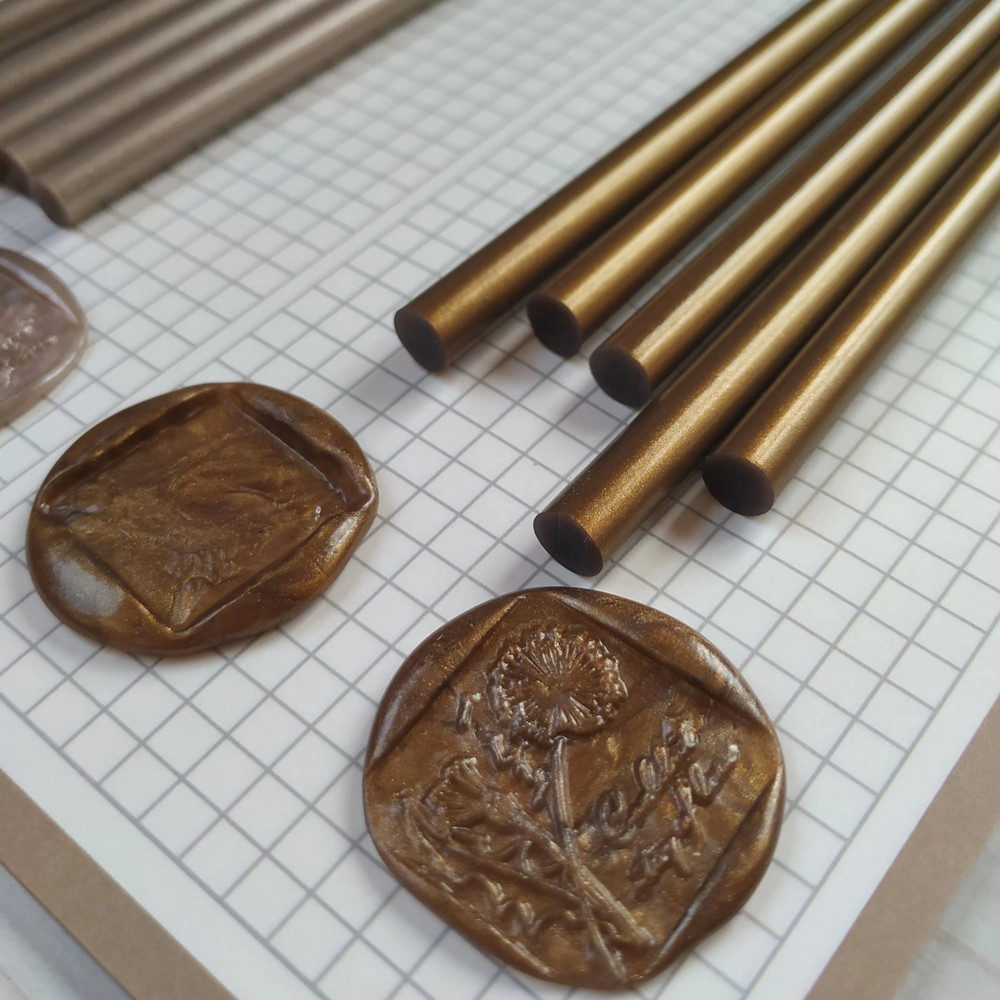 20 ピース/ロットブロンズホットメルト接着剤スティック金属 - Glue For 3D Printing のレビューと価格