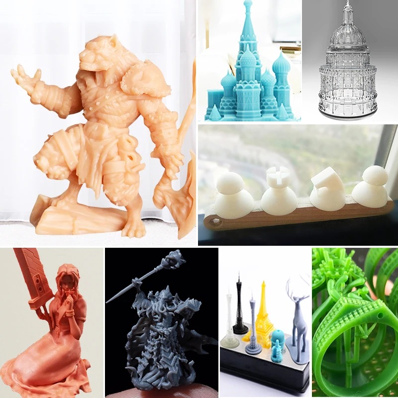 1KG ABS風3Dプリンターレジン LCD UV硬化樹脂  - Glue For 3D Printing のレビューと価格