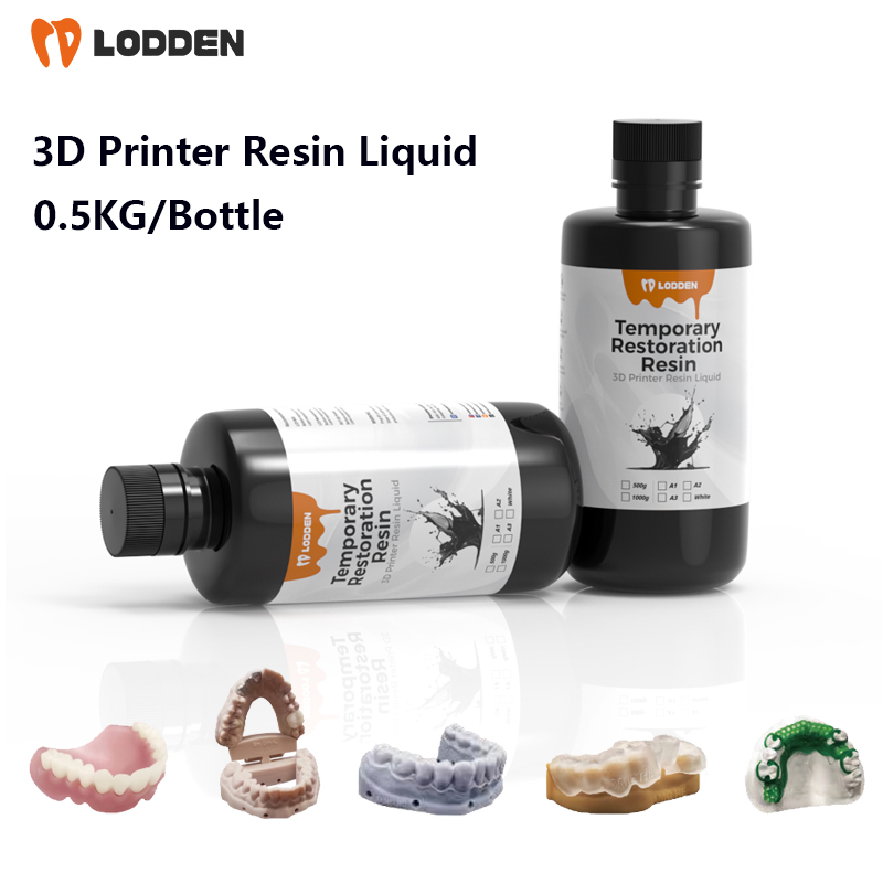 歯科用3Dプリンターレジン液 500ml/ボトル 高精度・低 - Glue For 3D Printing のレビューと価格