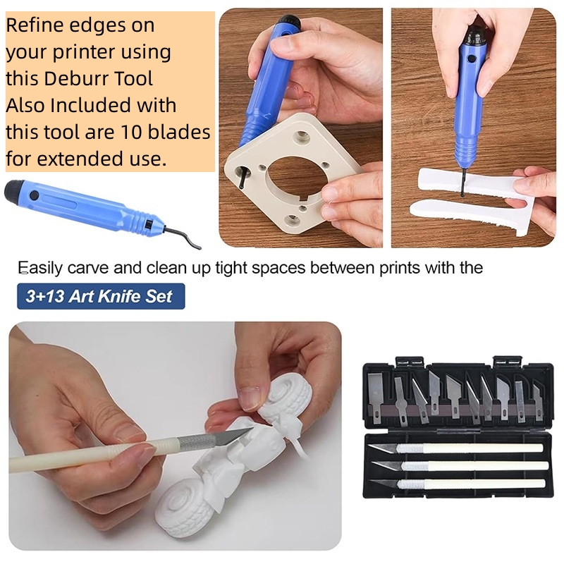 38点セット 3Dモデル研磨ツール バリ取り 彫刻ナイフキッ - 3D Printing File のレビューと価格