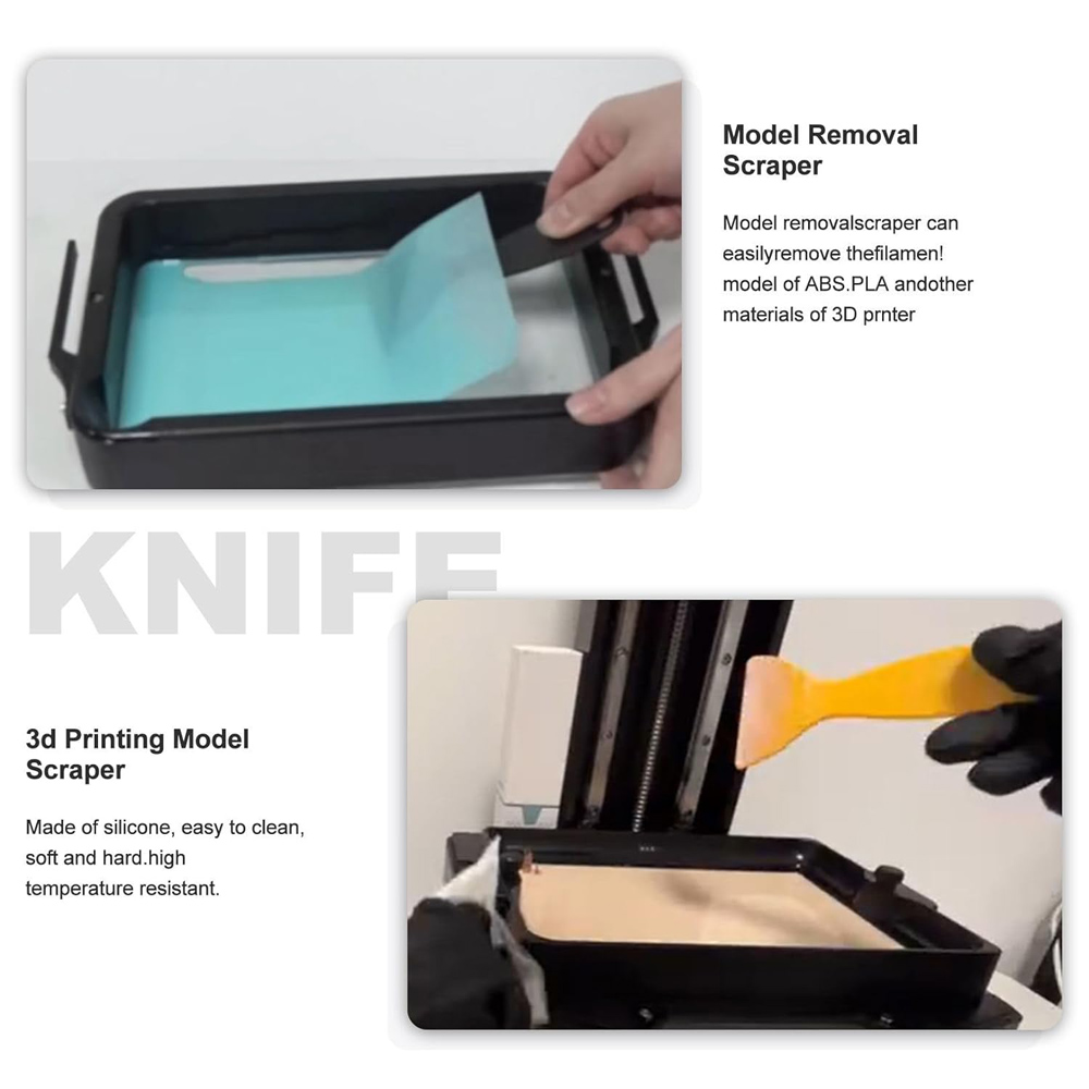 3Dプリンターツールキット,ステンレス鋼漏斗,シリコンマット - 3D Printing File のレビューと価格