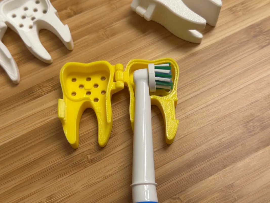 3D プリントされたかわいい歯の形の保護カバー オーラル B - 3D Printing Tooth のレビューと価格