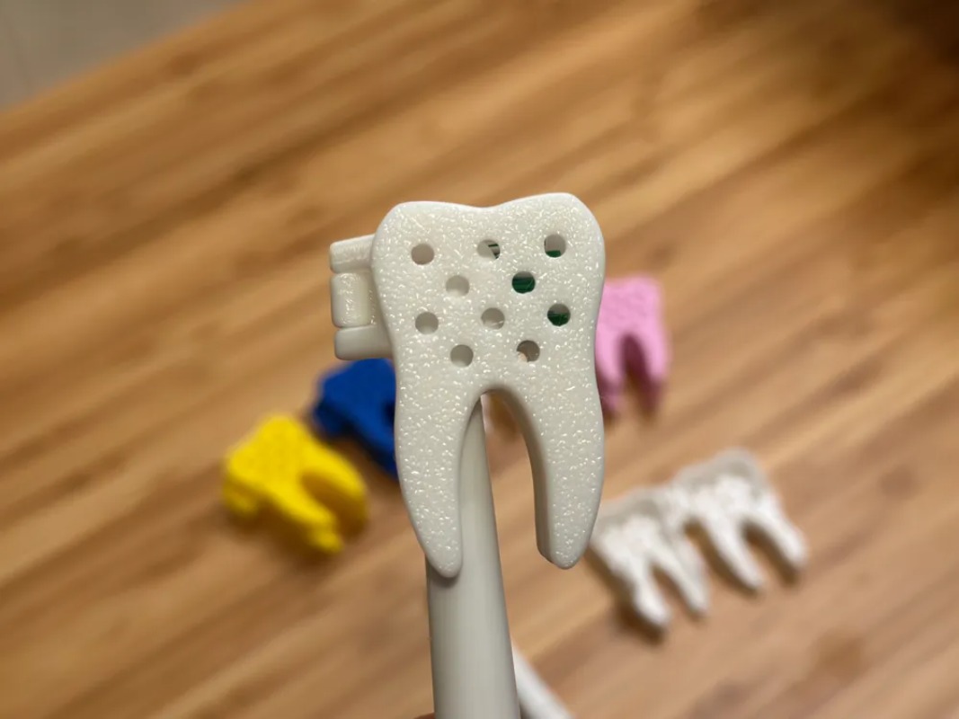 3D プリントされたかわいい歯の形の保護カバー オーラル B - 3D Printing Tooth のレビューと価格
