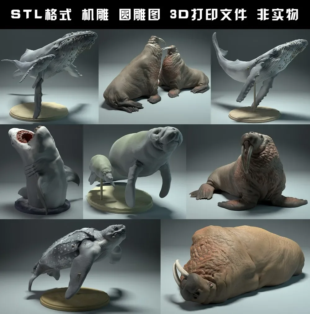 動物,ホッキョクグマ,タキン,オオカミ,ボソン,フェレット, - 3D Printing File のレビューと価格