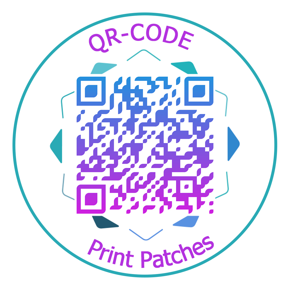 カスタムQRコードパッチ、プリントパッチ、アイロン接着パッチ - 3D Printing Qr Codes のレビューと価格