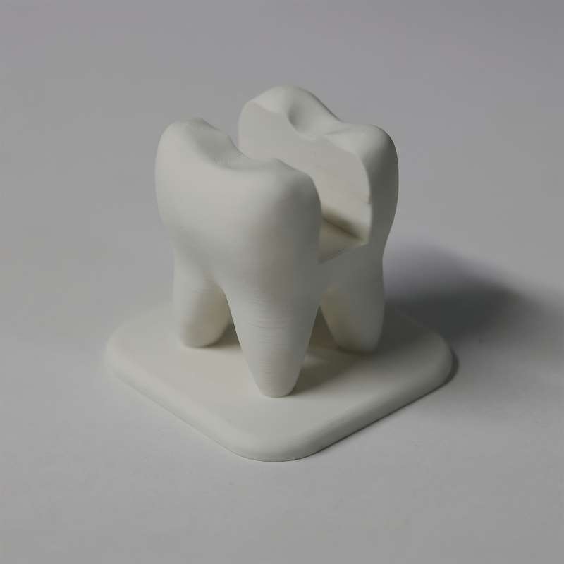 3Dプリント歯型名刺入れ歯科医院受付デスクディスプレイスタン - 3D Printing Tooth のレビューと価格