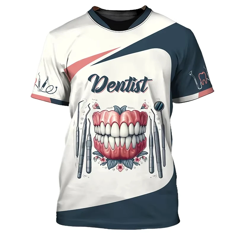 2026 新しいメンズ Tシャツ歯 3D プリントデイリー  - 3D Printing Tooth のレビューと価格
