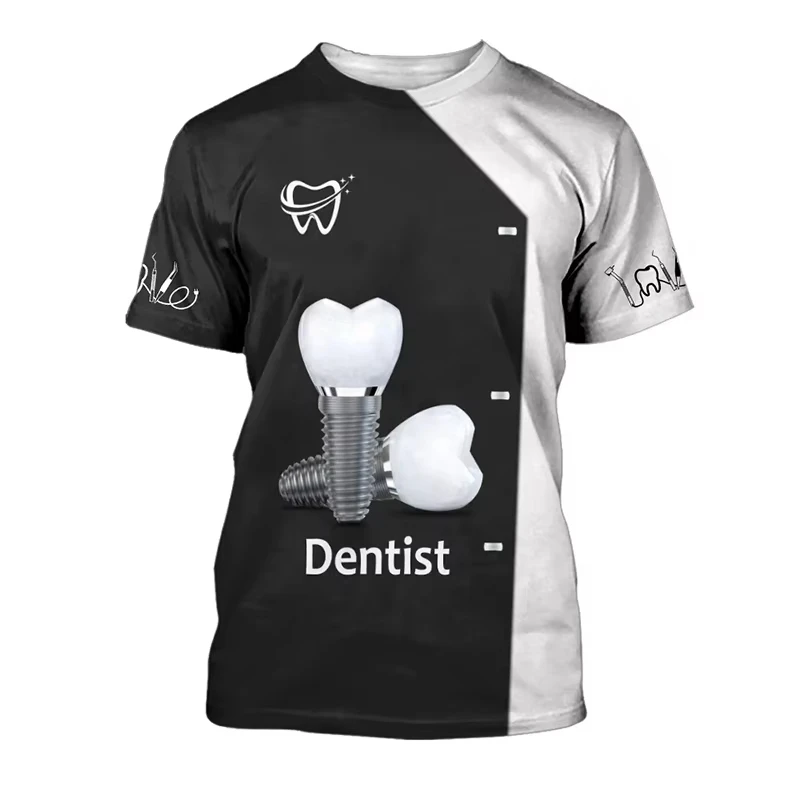 2026 新しいメンズ Tシャツ歯 3D プリントデイリー  - 3D Printing Tooth のレビューと価格