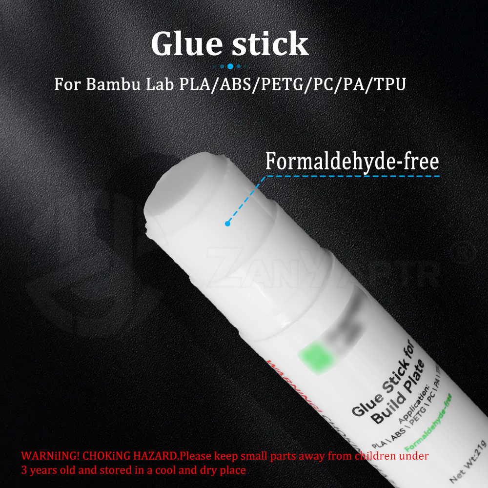 ユニバーサル3Dプリンター用固形接着剤スティック PLA A - Glue For 3D Printing のレビューと価格
